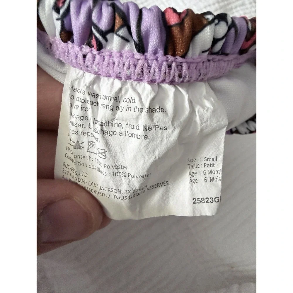 Bucees Swim Diapers Girl Size 6m